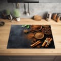 Miniatyrbild 3 av 4: KitchenYeah Induktionsskydd - Skyddsmatta Spishäll - Induktionshäll Täckmatta - Dekoration Kökstillbehör