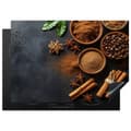 Miniatyrbild 1 av 4: KitchenYeah Induktionsskydd - Skyddsmatta Spishäll - Induktionshäll Täckmatta - Dekoration Kökstillbehör