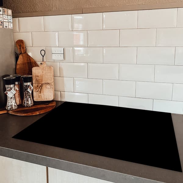 KitchenYeah Induktionsskydd - Skyddsmatta Spishäll - Induktionshäll Täckmatta - Dekoration Kökstillbehör