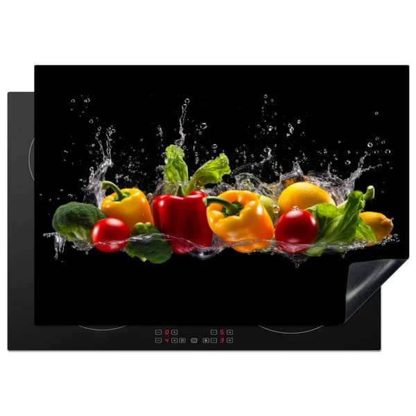 KitchenYeah Induktionsskydd - Skyddsmatta Spishäll - Induktionshäll Täckmatta - Dekoration Kökstillbehör