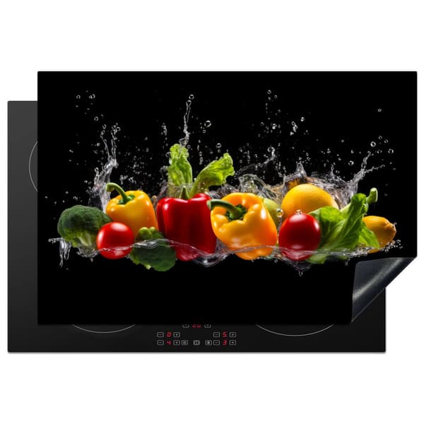 KitchenYeah Induktionsskydd - Skyddsmatta Spishäll - Induktionshäll Täckmatta - Dekoration Kökstillbehör