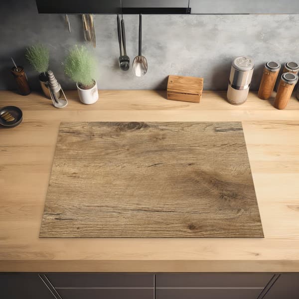 KitchenYeah Induktionsskydd - Skyddsmatta Spishäll - Induktionshäll Täckmatta - Dekoration Kökstillbehör