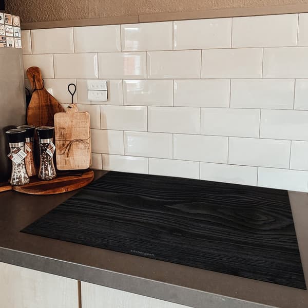 KitchenYeah Induktionsskydd - Skyddsmatta Spishäll - Induktionshäll Täckmatta - Dekoration Kökstillbehör