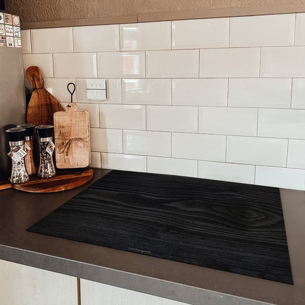 KitchenYeah Induktionsskydd - Skyddsmatta Spishäll - Induktionshäll Täckmatta - Dekoration Kökstillbehör