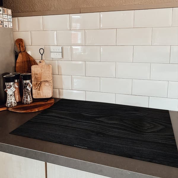 KitchenYeah Induktionsskydd - Skyddsmatta Spishäll - Induktionshäll Täckmatta - Dekoration Kökstillbehör