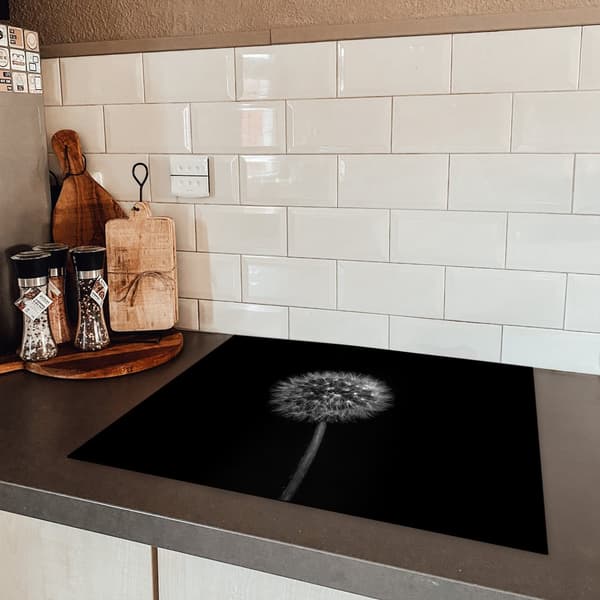 KitchenYeah Induktionsskydd - Skyddsmatta Spishäll - Induktionshäll Täckmatta - Dekoration Kökstillbehör