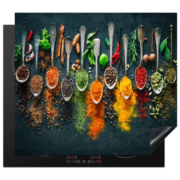 KitchenYeah Induktionsskydd - Skyddsmatta Spishäll - Induktionshäll Täckmatta - Dekoration Kökstillbehör
