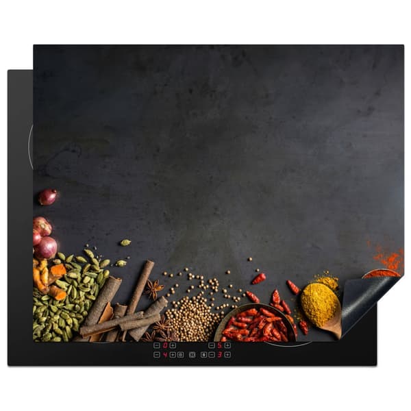 KitchenYeah Induktionsskydd - Skyddsmatta Spishäll - Induktionshäll Täckmatta - Dekoration Kökstillbehör