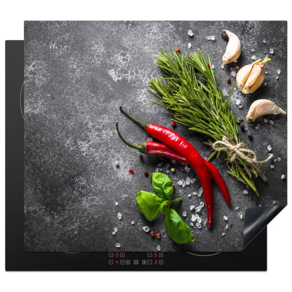 KitchenYeah Induktionsskydd - Skyddsmatta Spishäll - Induktionshäll Täckmatta - Dekoration Kökstillbehör