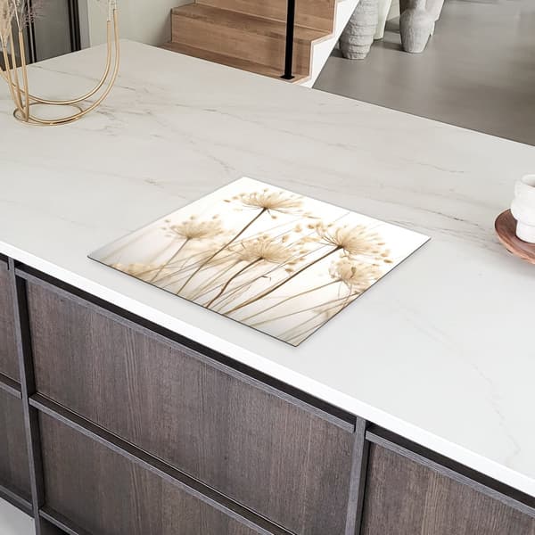 KitchenYeah Induktionsskydd - Skyddsmatta Spishäll - Induktionshäll Täckmatta - Dekoration Kökstillbehör