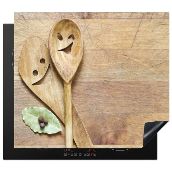 KitchenYeah Induktionsskydd - Skyddsmatta Spishäll - Induktionshäll Täckmatta - Dekoration Kökstillbehör