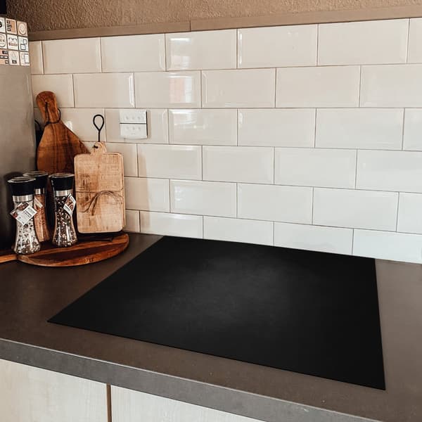 KitchenYeah Induktionsskydd - Skyddsmatta Spishäll - Induktionshäll Täckmatta - Dekoration Kökstillbehör