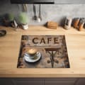 Miniatyrbild 3 av 4: KitchenYeah Induktionsskydd - Skyddsmatta Spishäll - Induktionshäll Täckmatta - Dekoration Kökstillbehör