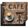 Miniatyrbild 1 av 4: KitchenYeah Induktionsskydd - Skyddsmatta Spishäll - Induktionshäll Täckmatta - Dekoration Kökstillbehör