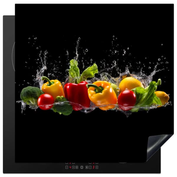 KitchenYeah Induktionsskydd - Skyddsmatta Spishäll - Induktionshäll Täckmatta - Dekoration Kökstillbehör