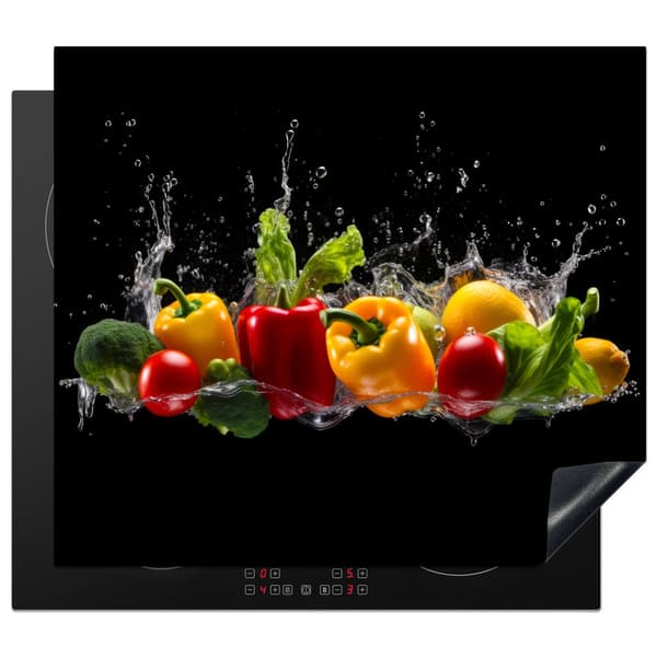 KitchenYeah Induktionsskydd - Skyddsmatta Spishäll - Induktionshäll Täckmatta - Dekoration Kökstillbehör