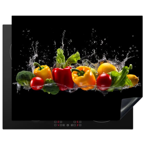 KitchenYeah Induktionsskydd - Skyddsmatta Spishäll - Induktionshäll Täckmatta - Dekoration Kökstillbehör