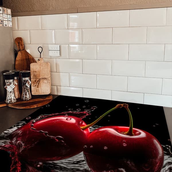 KitchenYeah Induktionsskydd - Skyddsmatta Spishäll - Induktionshäll Täckmatta - Dekoration Kökstillbehör