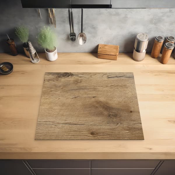 KitchenYeah Induktionsskydd - Skyddsmatta Spishäll - Induktionshäll Täckmatta - Dekoration Kökstillbehör