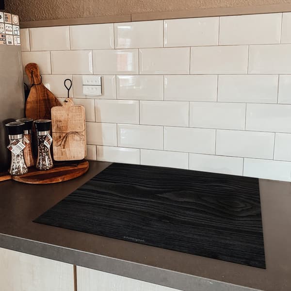 KitchenYeah Induktionsskydd - Skyddsmatta Spishäll - Induktionshäll Täckmatta - Dekoration Kökstillbehör