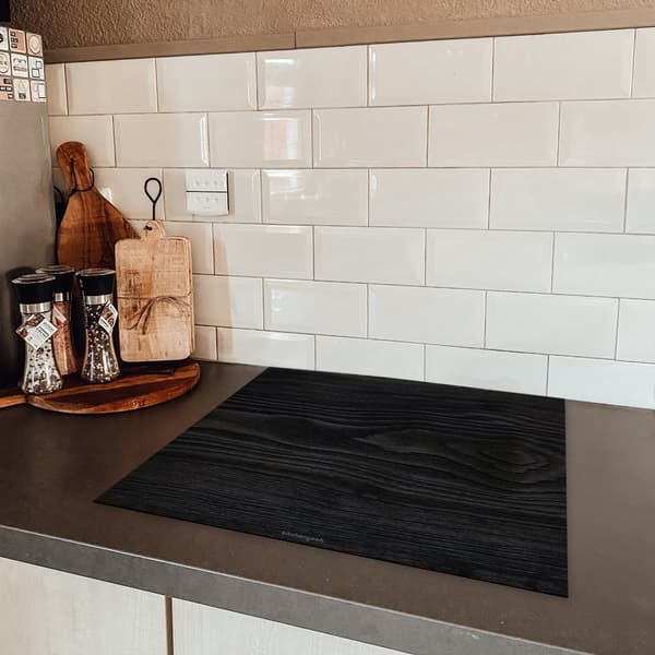 KitchenYeah Induktionsskydd - Skyddsmatta Spishäll - Induktionshäll Täckmatta - Dekoration Kökstillbehör