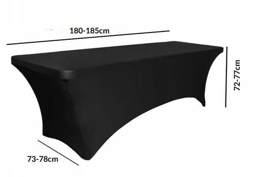 ÖVERDRAG till cateringbord 180x76 cm