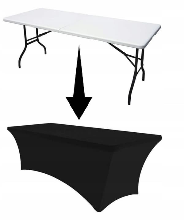 ÖVERDRAG till cateringbord 180x76 cm