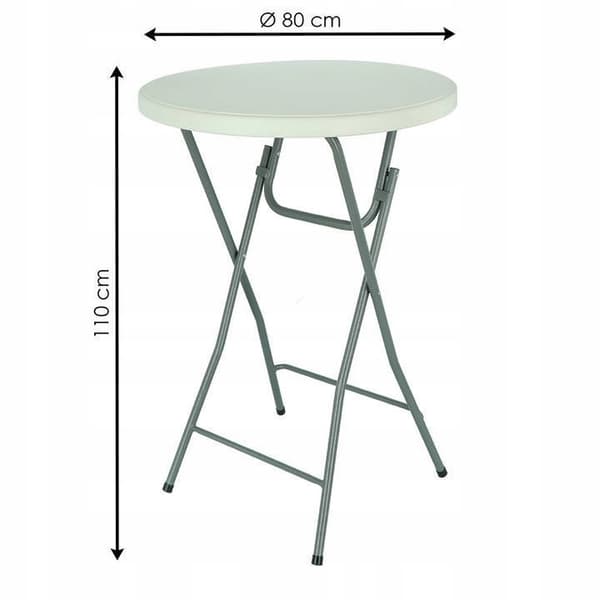 DUK COCKTAILBAR BORD 80 VIT