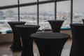Miniatyrbild 2 av 4: TOPPER DUK flexibelt bord COCKTAILBAR 80 SVART