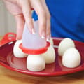 Miniatyrbilde 2 av 5: Silikonkopp til eggkoking - 6-pakning