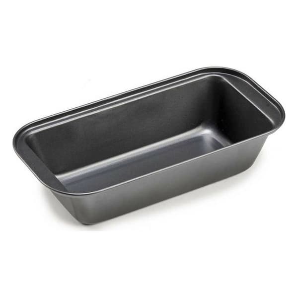 Rektangulär bakform Kinvara CK80899 Mörkgrå Metall Kolstål (12 antal)