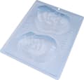 Miniatyrbillede 2 af 4: Pralinform Jultomte Chokladform - BWB 10053 - 3 Part Mold