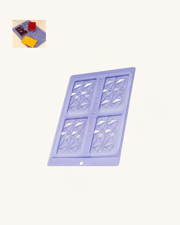 Pralinform Dubai Kunafa - Geometrisk Block - Porto Formas 447