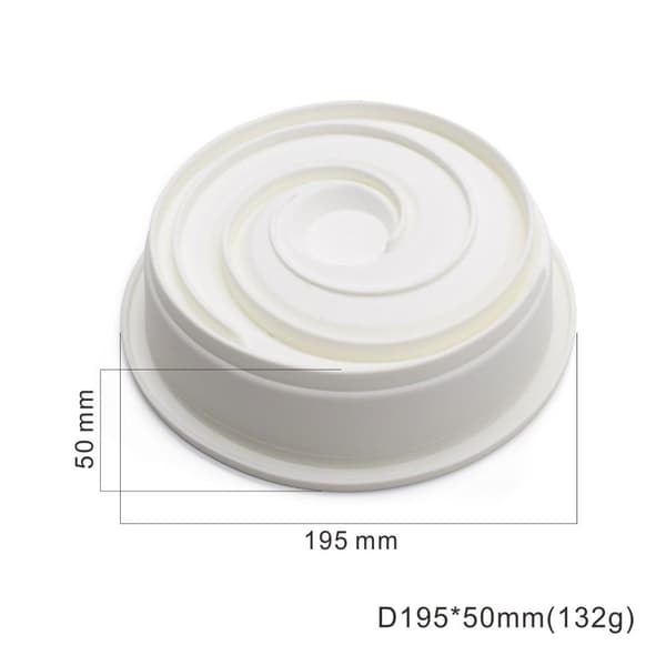 Mousseform Vortex 3D Spiral Silikonform