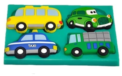 Bilar Fordon Taxi Silikonform Pressform