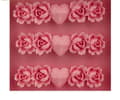 Miniatyrbild 2 av 4: Silikonform Ros Rosor Blomma Pressform Kant Gjutform