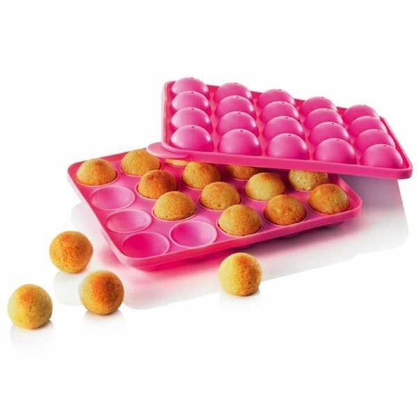 Cake Pops Silikonform 2 Delar Med Pinnar Form Klubbor Pinnar Form Bakform