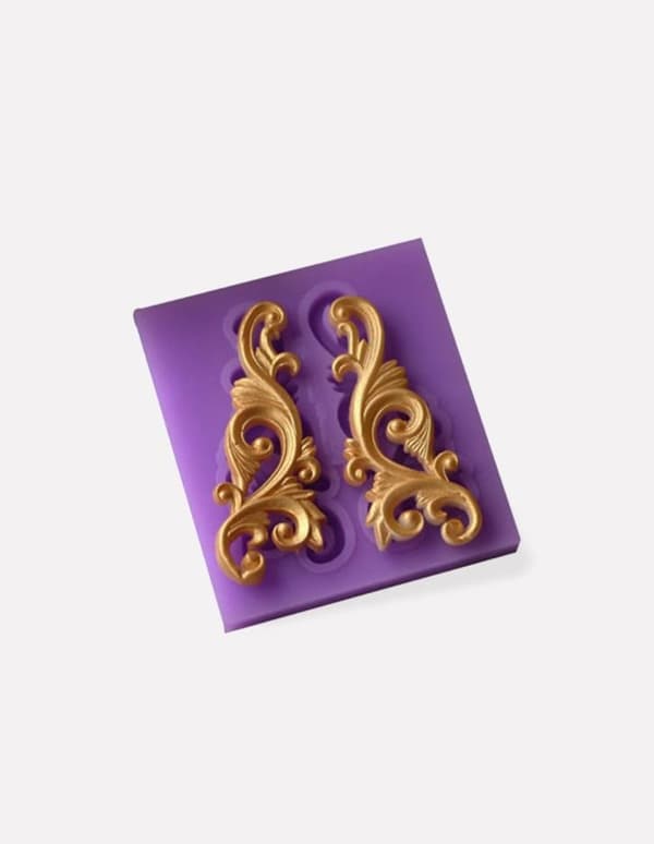 Barock Girlang 2st Border Silikonform
