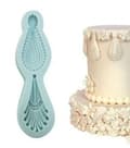 Miniatyrbild 4 av 6: 2 Piped Shell Border Silikonform