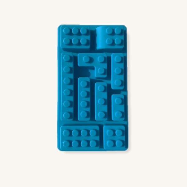 10 Bitar Klossform Lego Silikonform Form Sugarpaste Bakform