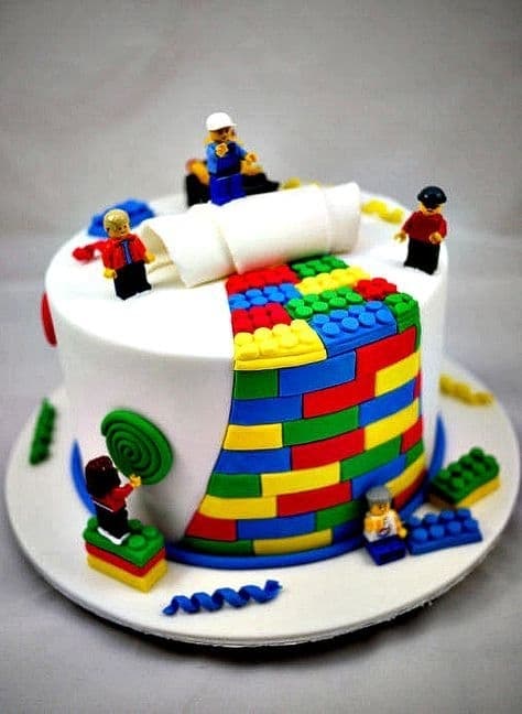 10 Bitar Klossform Lego Silikonform Form Sugarpaste Bakform