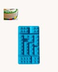 Miniatyrbild 1 av 8: 10 Bitar Klossform Lego Silikonform Form Sugarpaste Bakform