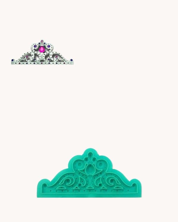 Liten Tiara Silikonform