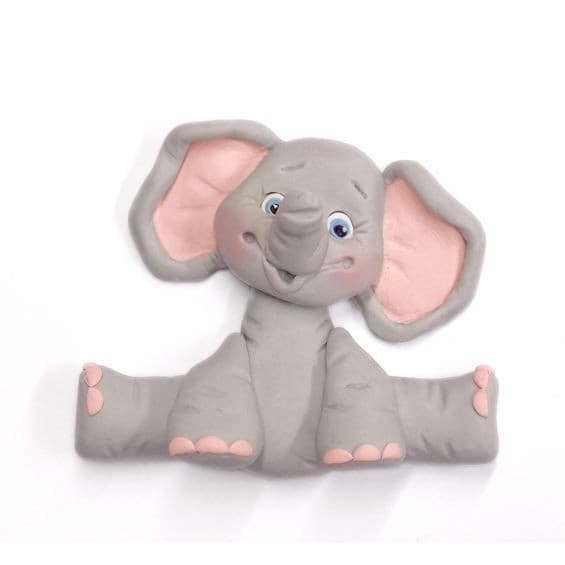 Elefant Silikonform Gjutform Djungeltårta