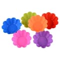 Miniatyrbild 1 av 4: Muffinsformar i Silikon 6-Pack Silikonformar Blommor