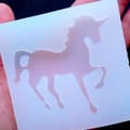 Miniatyrbild 1 av 3: Unicorn Enhörning Häst Silikonform Chokladform