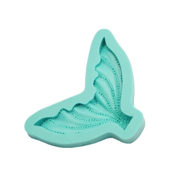 Mermaid Tail Sjöjungfru Fena Silikonform