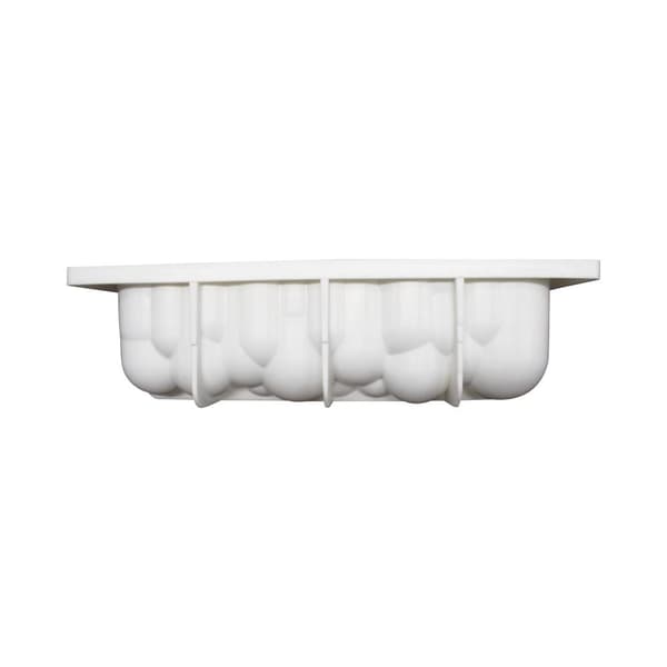 3D Bolle avlång SIlikonform  Bubble Mousseform Bubblig