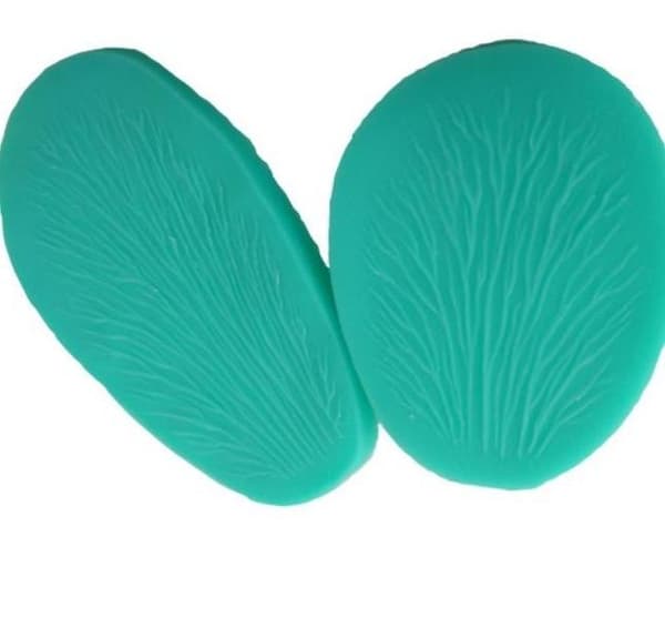 Pion Petal Veiner Två olika Storlekar, Silikonform