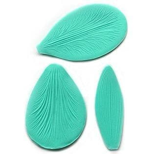 Orkidé Petal Veiner Set 3 Delar, Silikonform